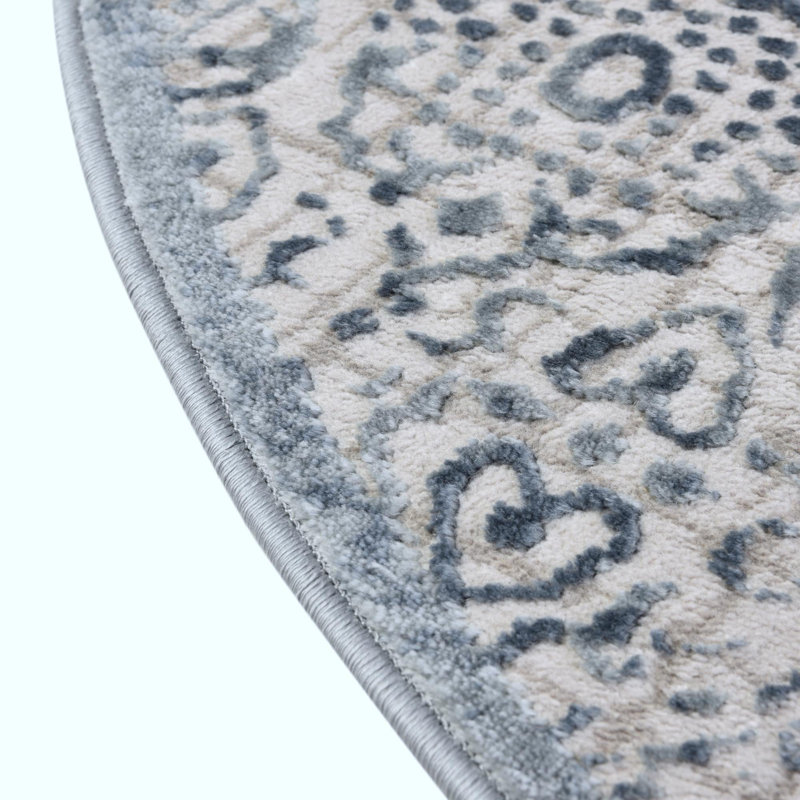 Glencoe Oriental Indoor Rug, Oval 5'3" x 8'