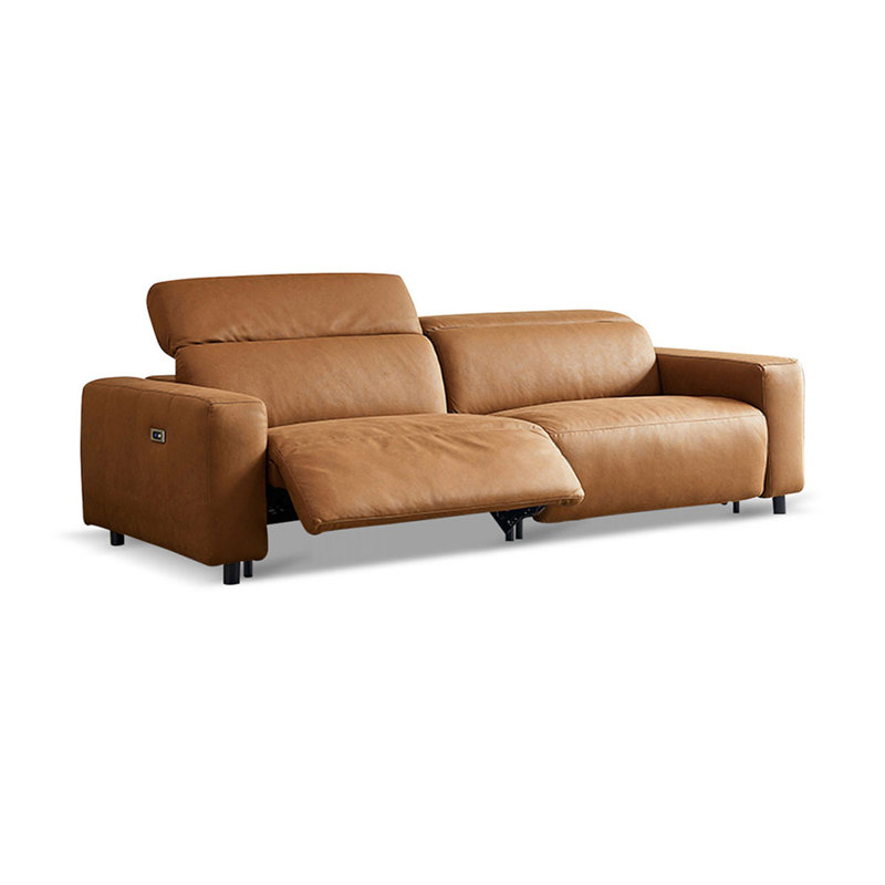 Orange 100% Polyester Modular Sofa cushion Loveseat
