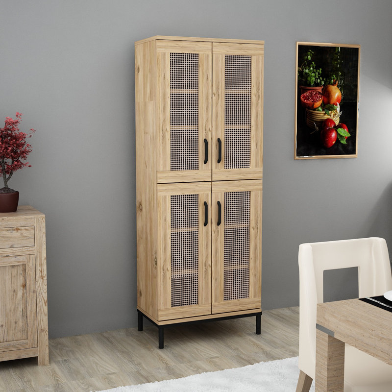 Armoire d'appoint à 4 portes Coverly