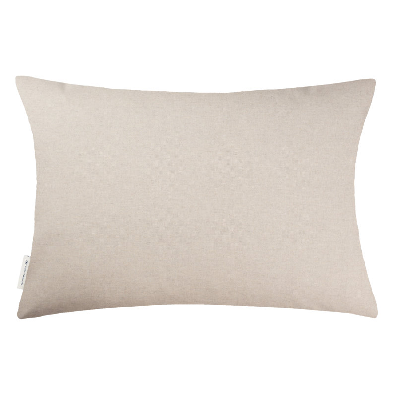Striped Orange Rectangular Cushion Cover
