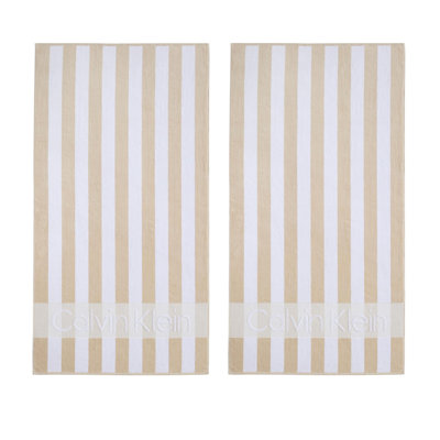 Ensemble de serviettes de plage Calvin Klein
