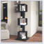 Étagère rotative, étagère au sol, bibliothèque simple avec plaque acrylique, multifonction pour étudiants-1764606880-1764606881