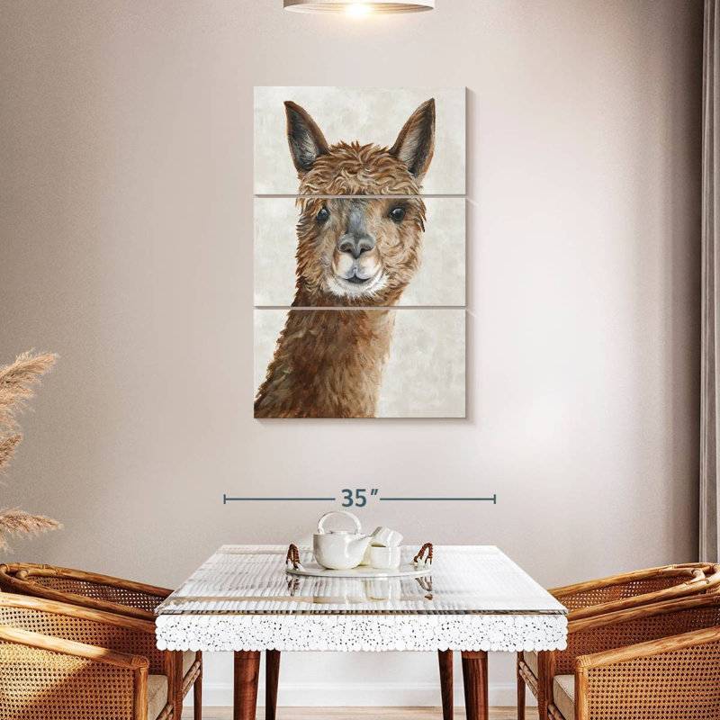 Brampt Suri Alpaca II, 38" H x 24" W