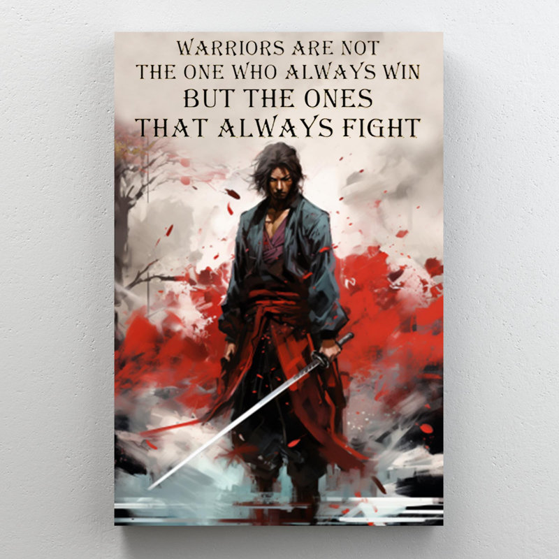 Warriors Are Not The One, H 14 po x l 11 po x P 1,25 po