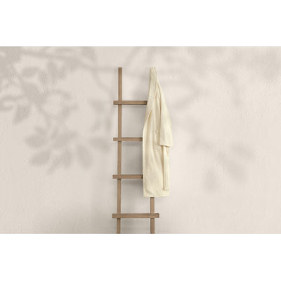 Peignoir 100% coton mi-mollet avec poches