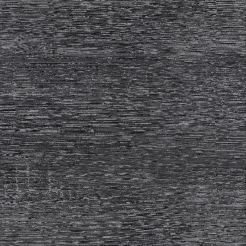 Home, console élégante, table de présentation avec tiroir et tablette inférieure en gris et noir patinés