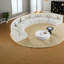 Canapé modulaire en chenille beige