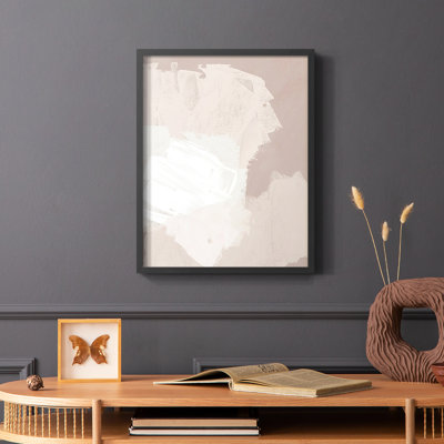Cloud Slate I, reproduction encadrée - bois massif