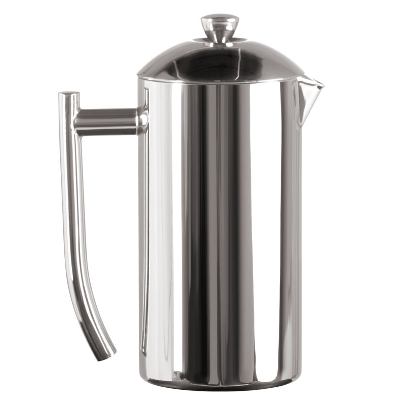 Presse française en acier inoxydable poli Frielling, 23 oz
