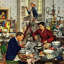 Home Improvement by Stevan Dohanos - Wrapped Canvas Painting-1612805368