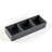 Abs Drawer Storage Boxes For Kitchen - Dark Grey, 2 , With Effortless Dual Lids And Efficient Partitions Grey 2, User- Partition Boards