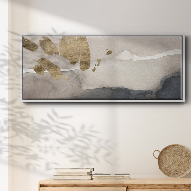 Aquarelle sur toile encadrée III