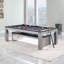 Playcraft Genoa 8' Slate Pool Table With Dining Top & Benches/Professional Installation Included-1447425712-1447425700