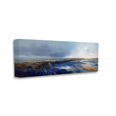 Art panoramique sur toile, paysage de mer panoramique par Patrick Dennis