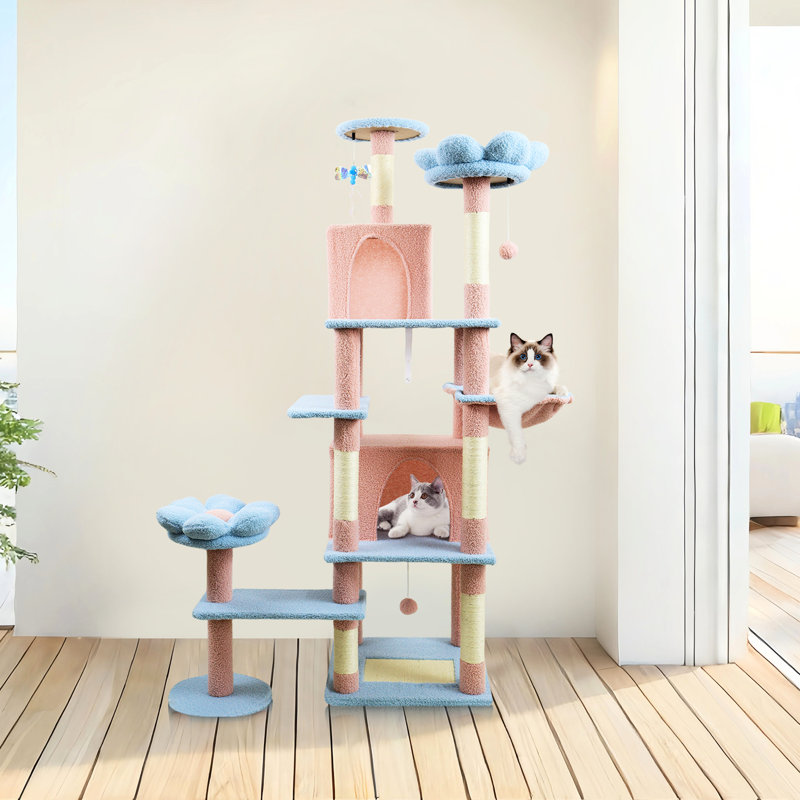 Arbre à fleurs avec un grand coussin amovible et un hamac