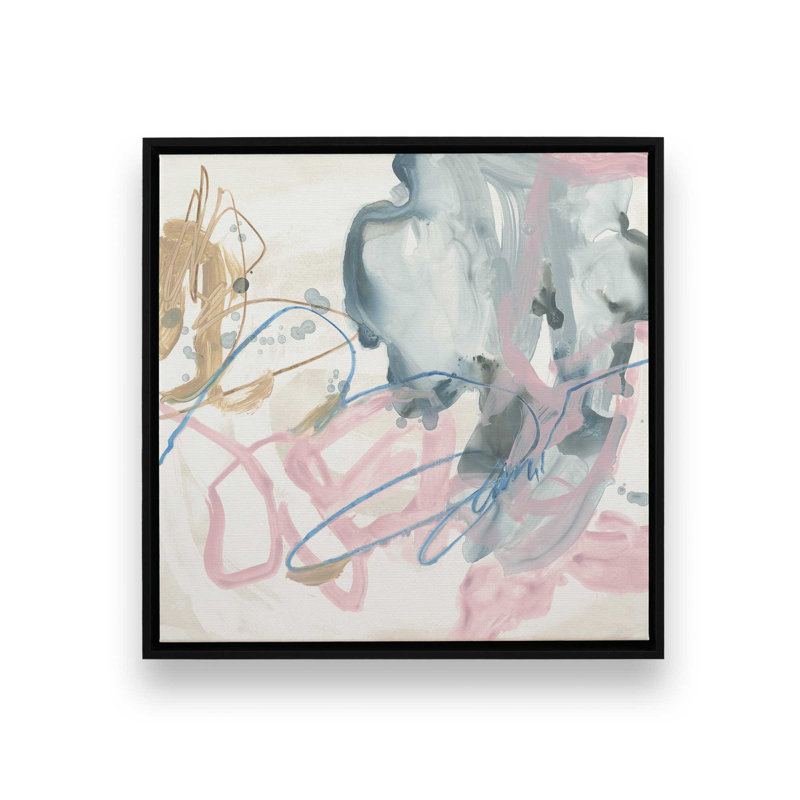 «Agate Freeway II» par June Erica Vess, reproduction d'art sur toile, Noir, H 12 po x l 12 po