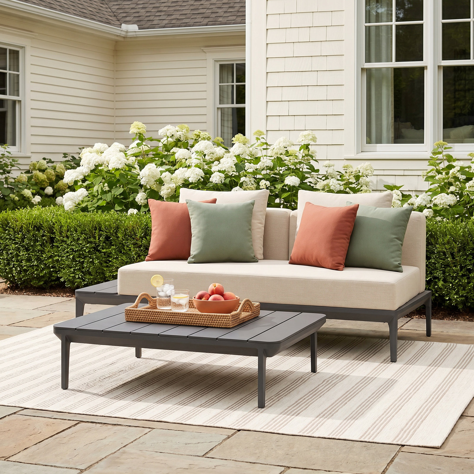 Filmore 2 - Person Patio Conversation Set with Cushions