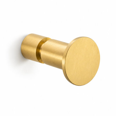 Orson - Modern Brushed Brass Wall Hook