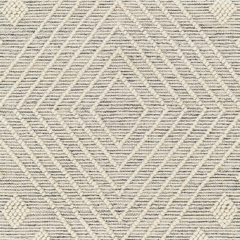 Anelisse Geometric Flatweave Area Rug in Beige/Gray, Rectangle 8' x 10'