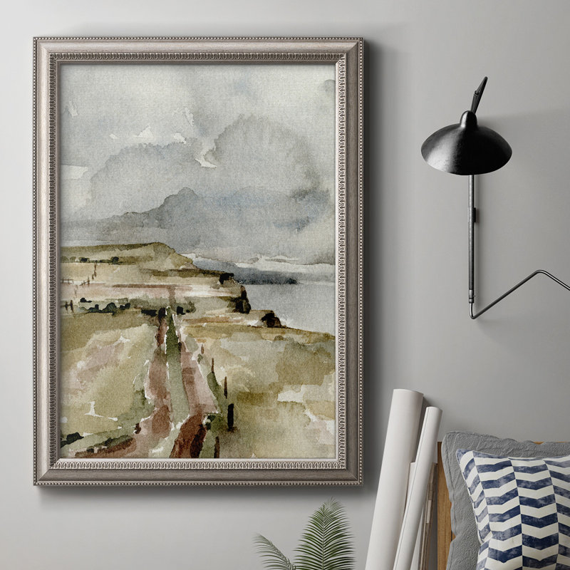 Rainy Coast I - reproduction d'art sur toile, H 20 po x l 16 po x P 2,5 po