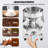Grain Grind Mill Grain Grinding Machine 2200W Food Processing Machinery