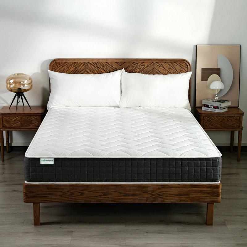 Life Balance Clime Hybrid Mattress Queen, 12" Medium-Firm, Cooling & Pressure-Relief Support, 12", Queen