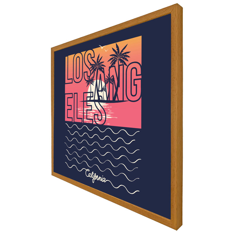 Beaverville Single Picture Frame Print, 61cm H x 61cm W x 4cm D, Oak Framed