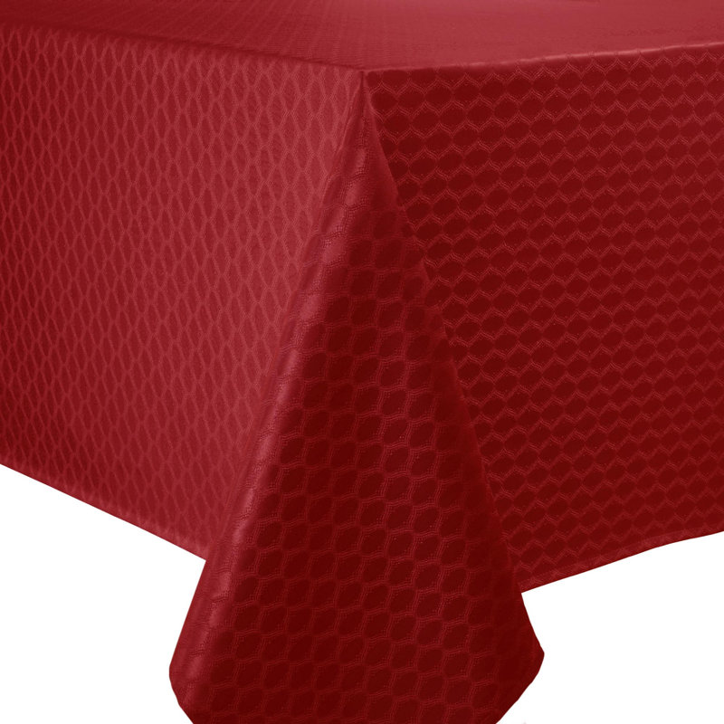  Nappe Lenox Olivia, 70 po rond, Rouge