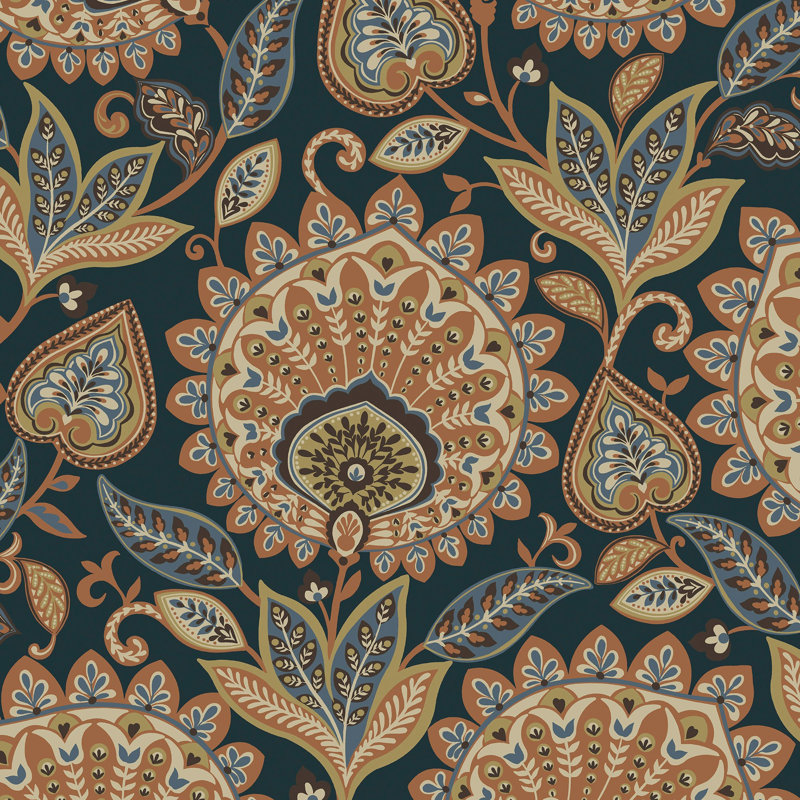 Cederia 5.5m x 68.58cm Matte Wallpaper Roll, Brown