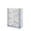 Commode en marbre blanc lune avec DEL
