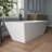 67'' Acrylic Freestanding Tub Freestanding Soaking Bathtub