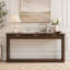 Console de rangement 70,1 "à motif ondulé, canapé-1210844030