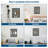 Stainless Steel Shower Niche Double Shelf, Gunmetal Black-333233314