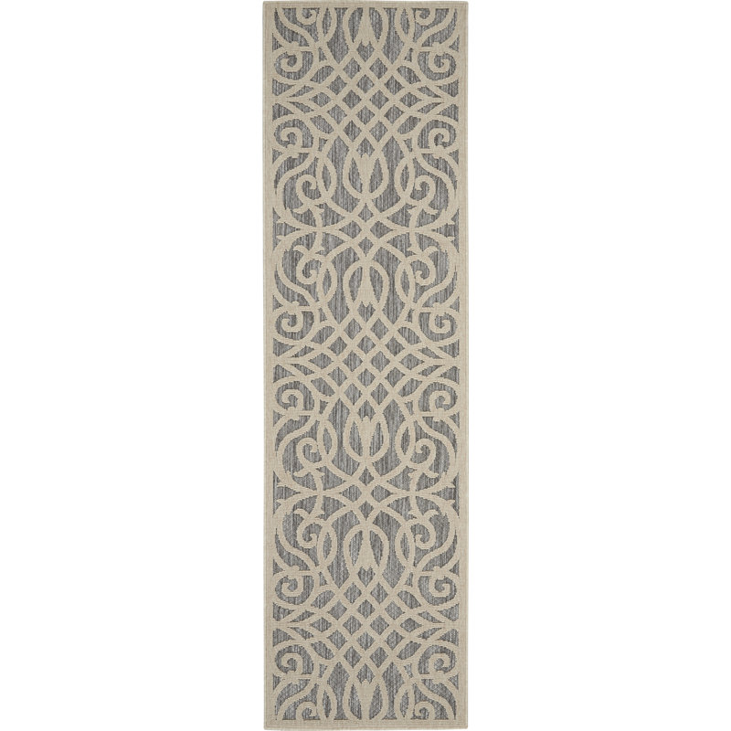 Cozumel Tufted Grey Rug, Runner 66 x 229cm