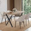 Akaalbir Metal Base Dining Table-360999460