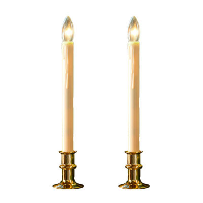 Unscented Flameless Candle with Plastic Holder