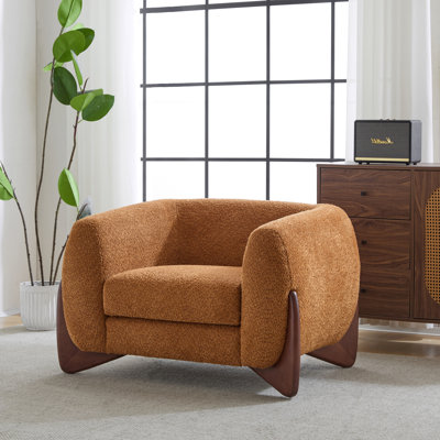  Rhudine Boucle Upholstered Sofa
