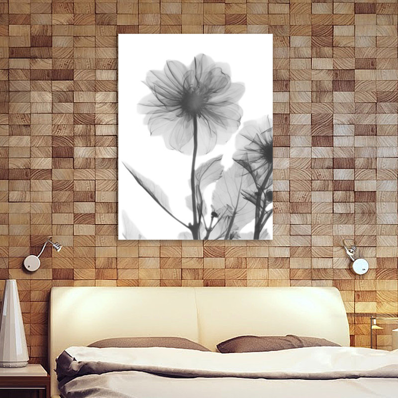 Dahlia Twins - Wrapped Canvas Print, 41cm H x 30cm W