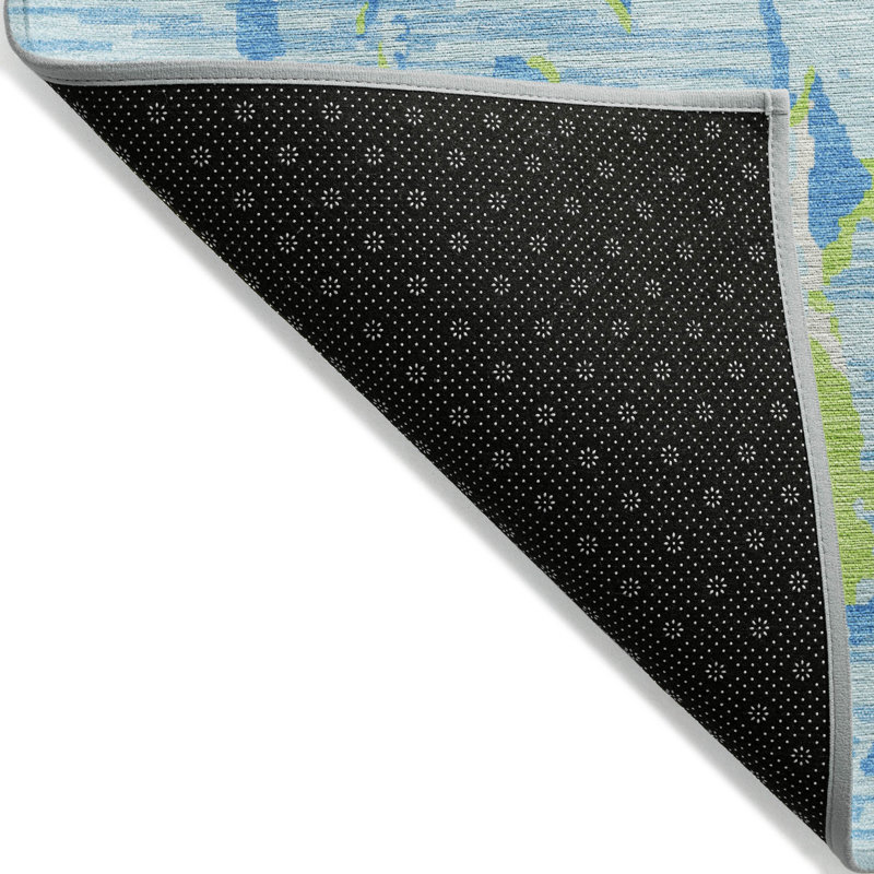 Tapis lavable intérieur / extérieur Oceana Sky , 10 pi x 14 pi