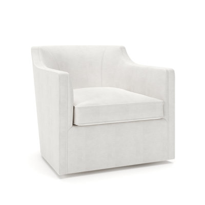 Fauteuil pivotant rembourré Marietta