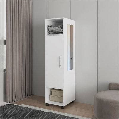 Garde-robe Boston, chambre à coucher, blanc