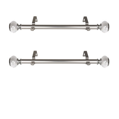 Stainless Steel Adjustable Single Curtain Rod