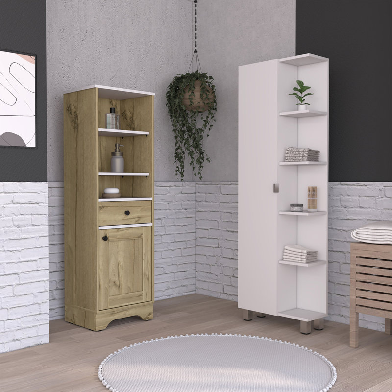 Abdias Wall Bathroom Storage Furniture Set