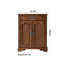 Armoire d'appoint en bois massif grande capacité