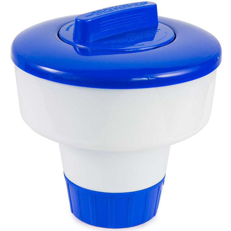 Distributeur de chlore XtremepowerUS pour piscine et spa avec débit réglable et capuchon verrouillable