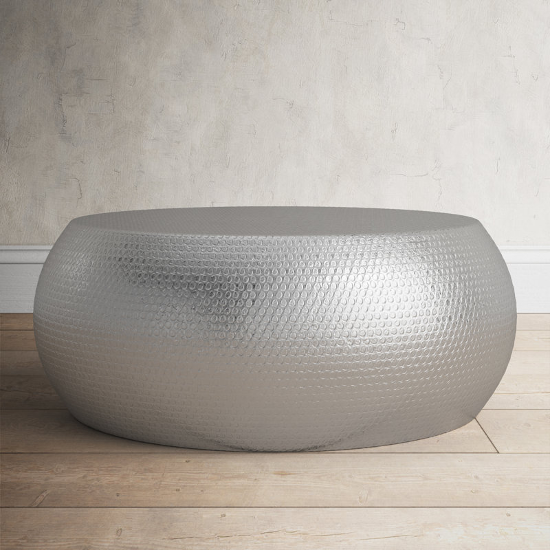 Davenport Coffee Table, Silver