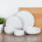 Gibson Home Rothernberg Stackable 40 Piece, Service for 8, White Porcelain Plates and Bowls Set