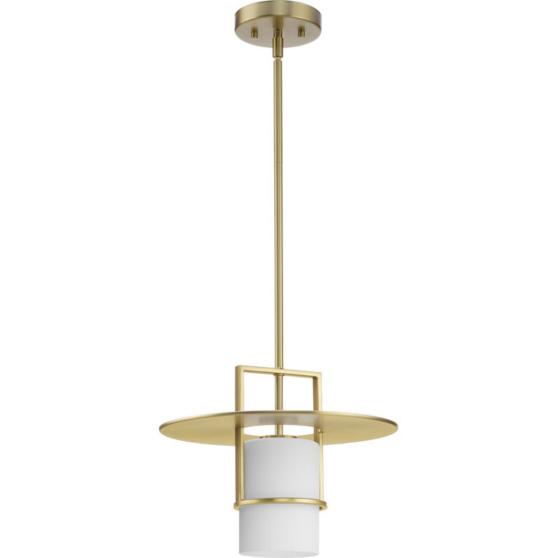 Luminaire suspendu 1 lumière Cinder, Bronze brossé
