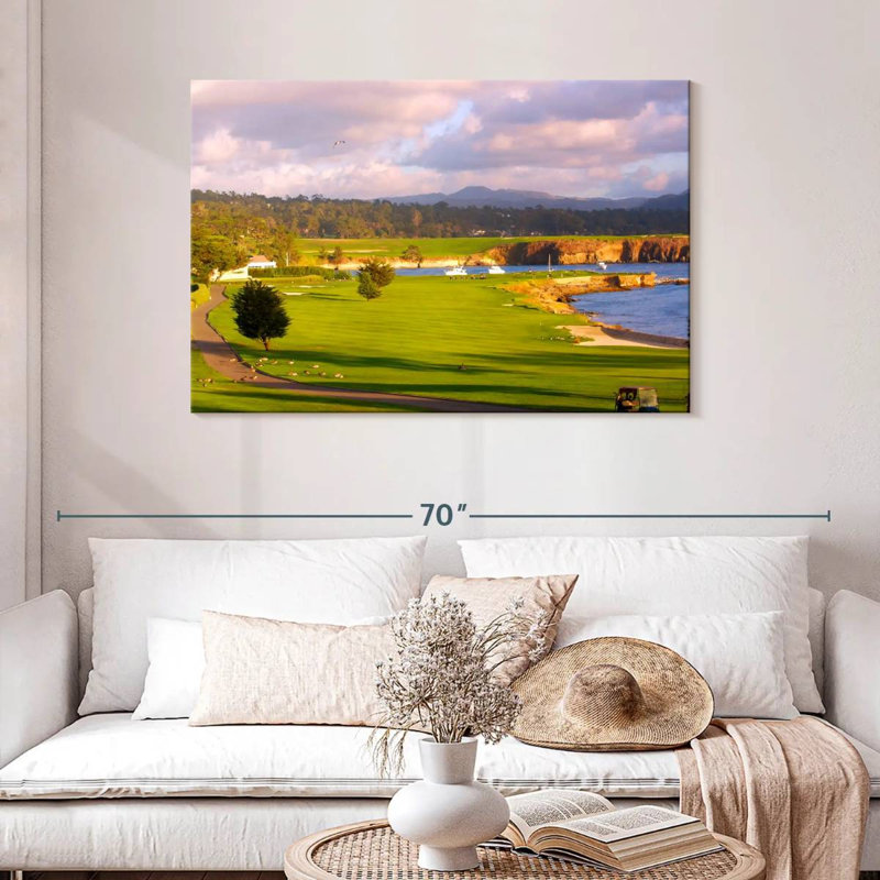 Parcours de golf Sirci Pebble Beach, H 30 po x l 45 po