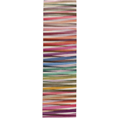 Paul Smith Overlay Bright Runner Area Rug